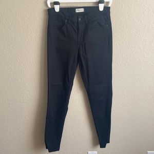Madewell skinny skinny black jeans pants size 28